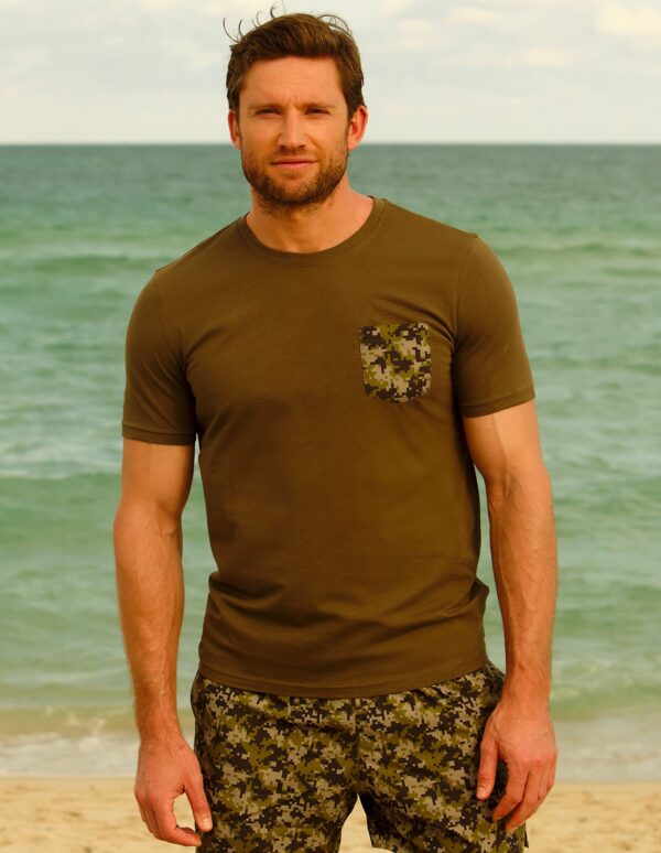 Camouflage Man T-Shirt – Image 2