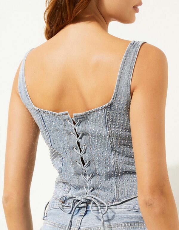 Denim Lux Woman Top – Image 3