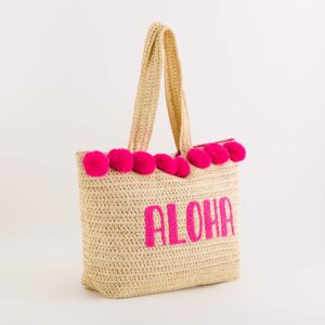 Woman Aloha Shopping