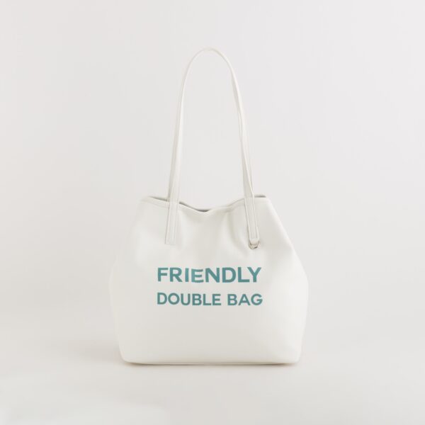 Friendly Double Spri Woman Shopping Bags Reversible Small
