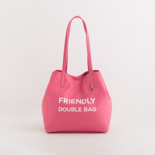 Friendly Double Spri Woman Shopping Bags Reversible Small 1