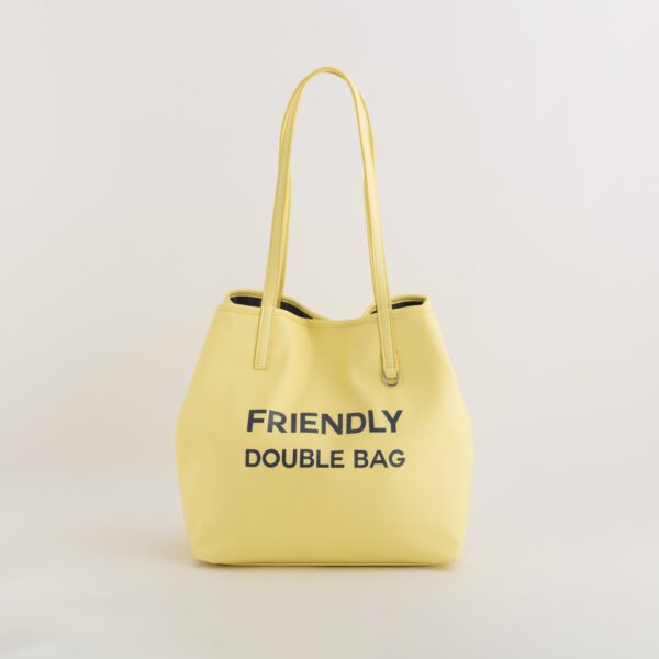 Friendly Double Spri Woman Shopping Bags Reversible Small 1 – Image 3