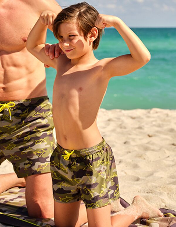 Camouflage Boy Boardshorts 1