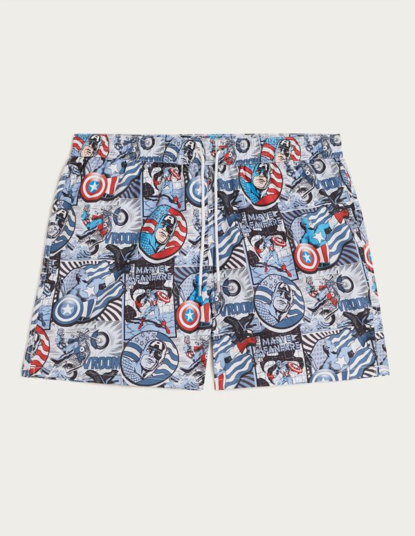 Captain America Boy Boardshorts 1 – Image 2