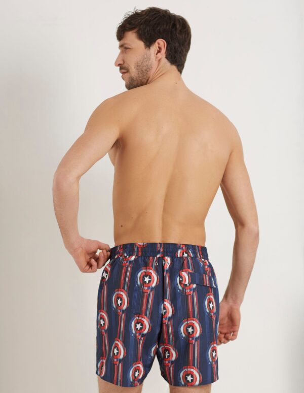 Captain America Man Boardshorts 2 – Image 3
