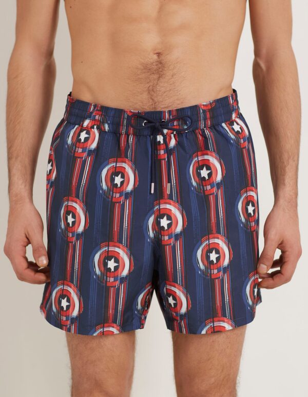 Captain America Man Boardshorts 2 – Image 5