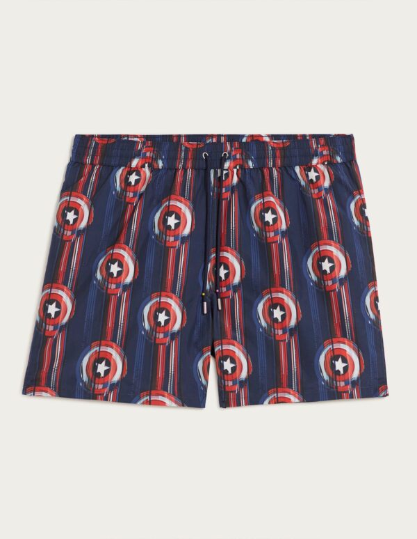 Captain America Man Boardshorts 2 – Image 4