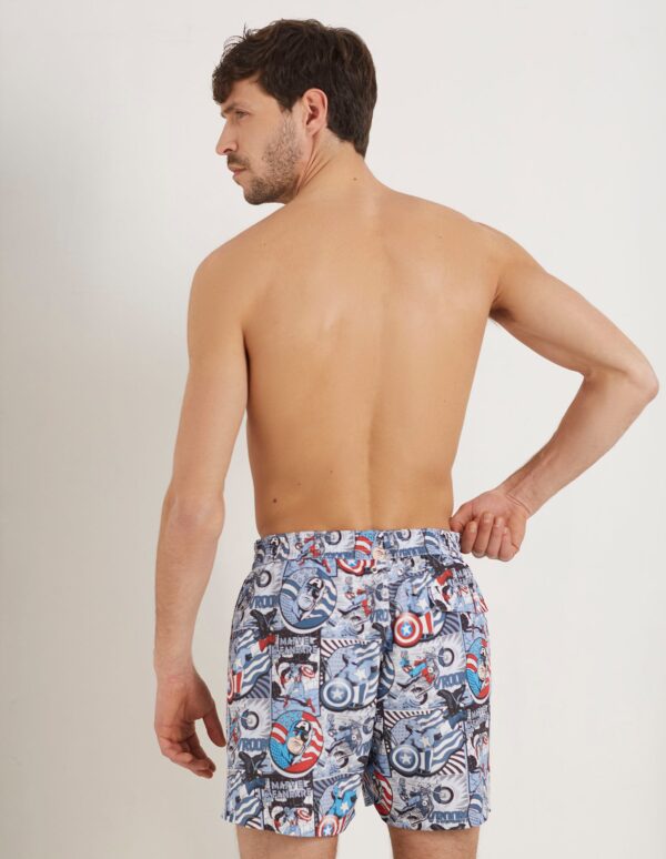 Captain America Man Boardshorts 3 – Image 2