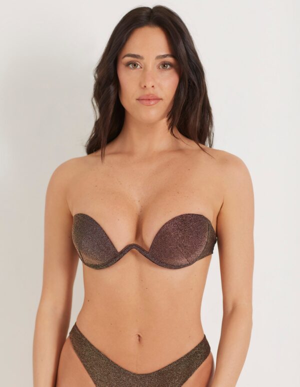 Bright Woman Padded bandeau bikini bra – Image 9