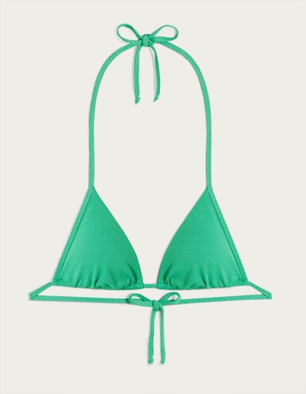 Textured Woman Sliding Triangle Bikini Bra 2 – Image 3