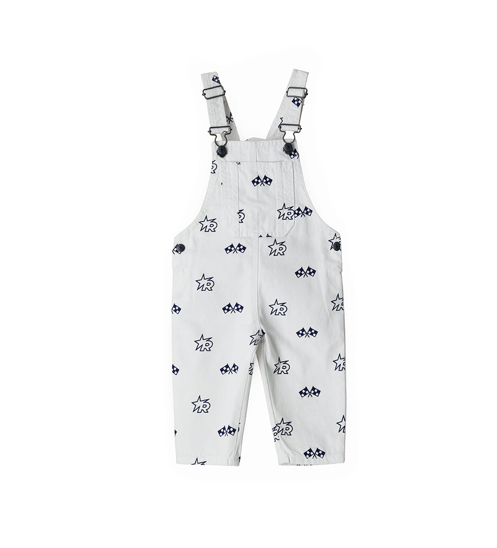 City clash baby boy cotton overalls