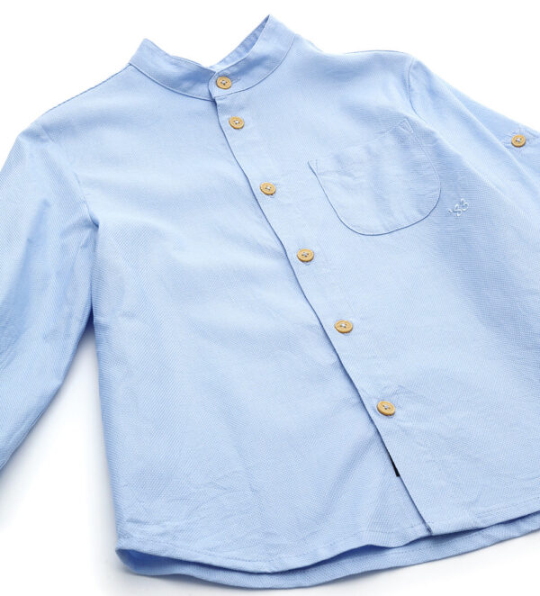 Special day boy mandarin collar shirt – Image 5