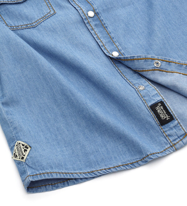 Special day boy denim shirt – Image 4