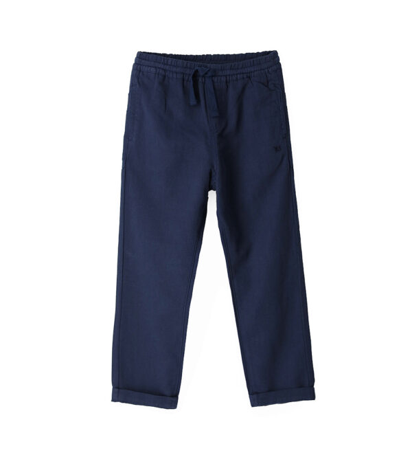 Special Day Boy Linen-Cotton Trousers