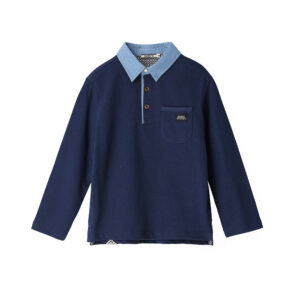 Special day boy long sleeved polo shirt
