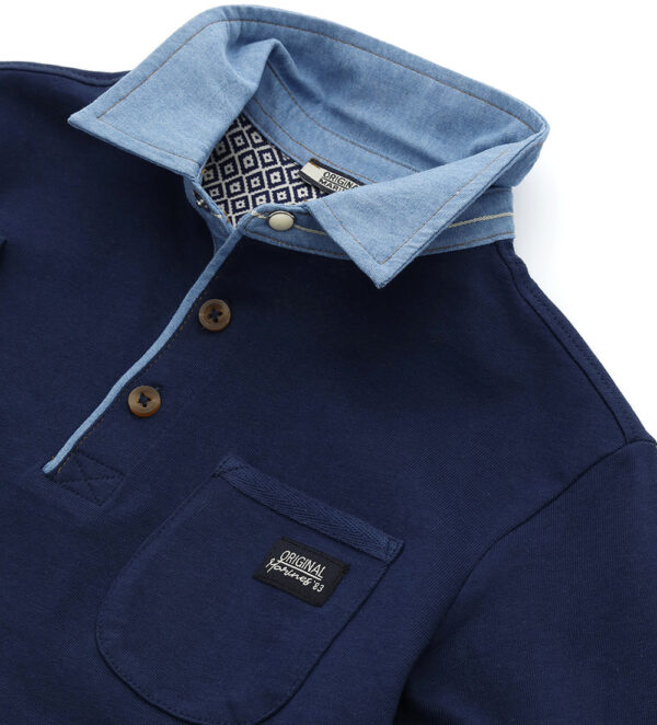 Special day boy long sleeved polo shirt – Image 3