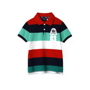 Ocean Side Boy Piquet Polo Shirt