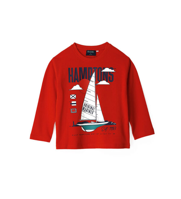 Ocean side boy piquet sweater – Image 6