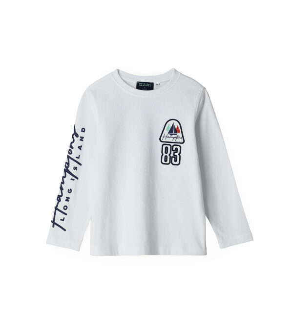 Ocean side boy long sleeve shirt