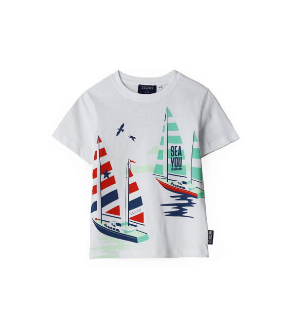 Ocean Side Boy Printed T-Shirt – Image 12