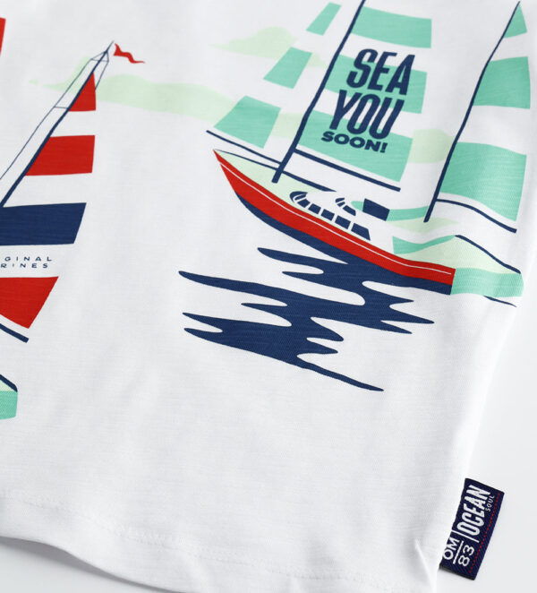 Ocean Side Boy Printed T-Shirt – Image 15