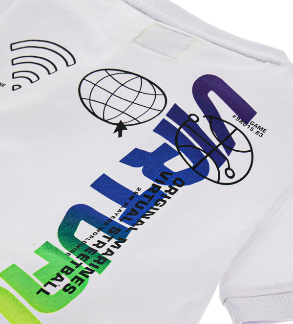 Street sport boy t-shirt with embroidery – Image 3