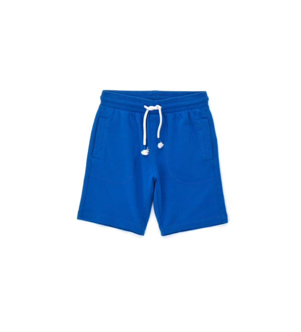 Street sport boy cotton fleece bermuda 4