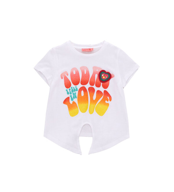 Ibiza's market girl t-shirt with knot