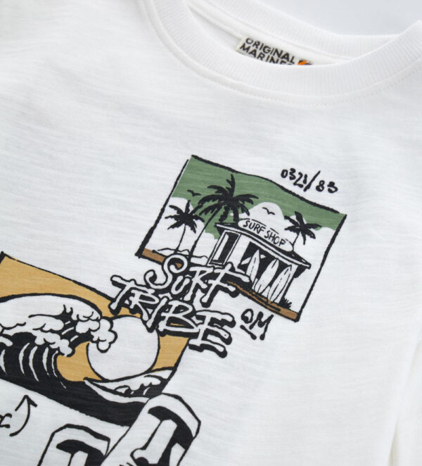 Ethno beach  boy short sleeve t-shirt 22 – Image 5