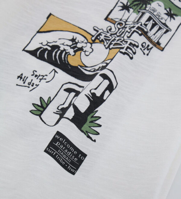 Ethno beach  boy short sleeve t-shirt 22 – Image 3