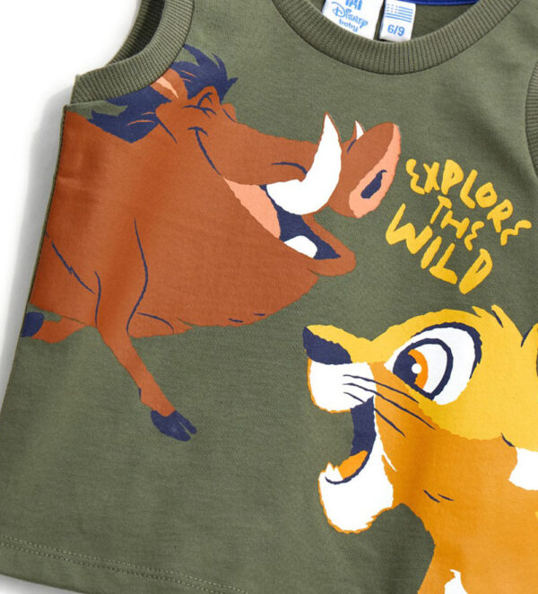 Crazy Jungle  Baby boy Disney Tank Top – Image 4