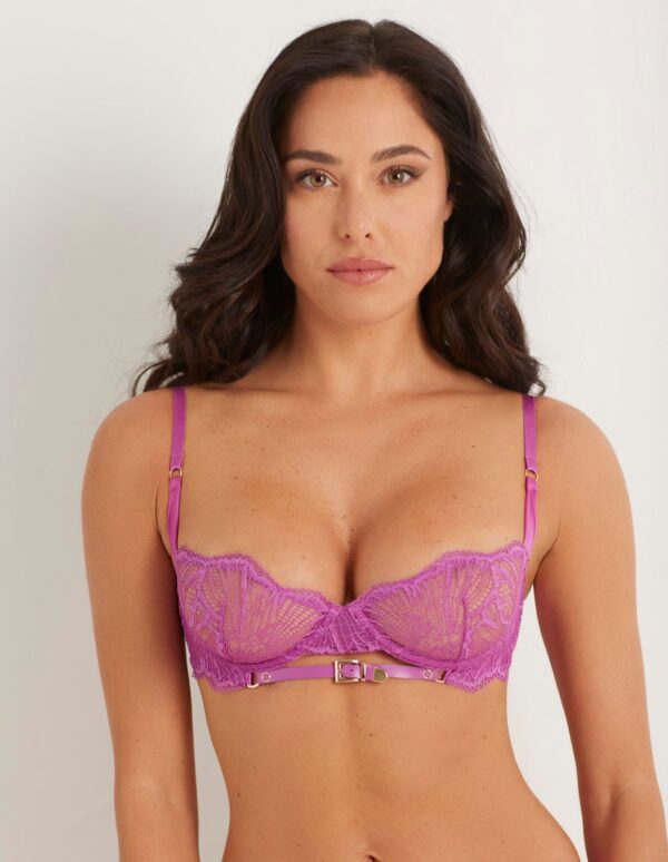 Lady Butterfly Woman Balconette Bra