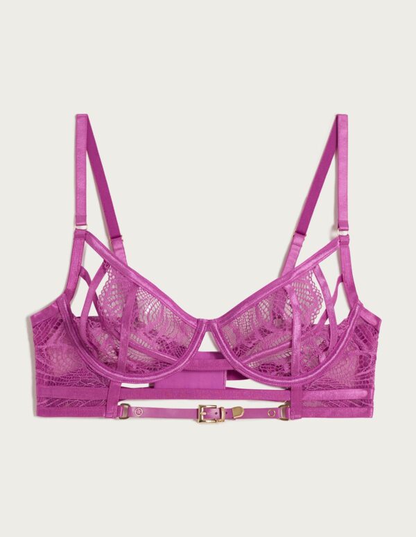 Lady Butterfly Woman Bustier Bra W/Wire – Image 5