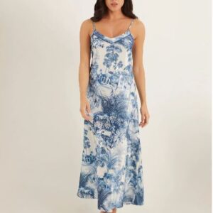 Jouy Woman Full-Long Chemise