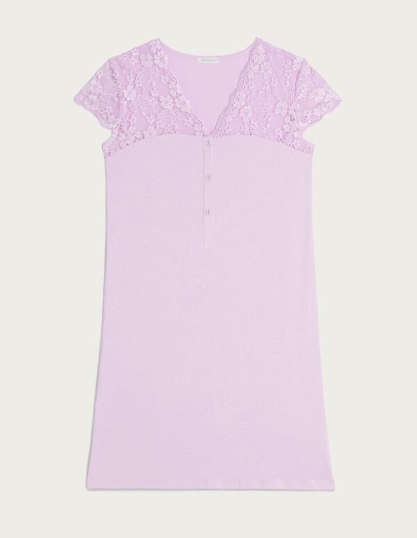 Primula Color Woman Short-Sleeve Nightshirt – Image 5