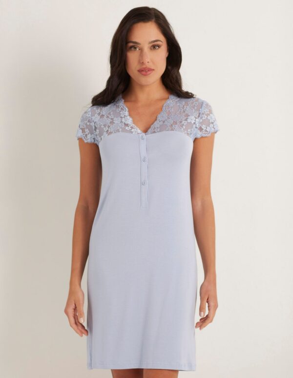 Primula Color Woman Short-Sleeve Nightshirt – Image 2