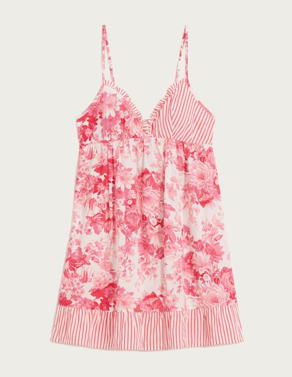 Dahlia & Stripes Woman Sleeveless Nightshirt – Image 3