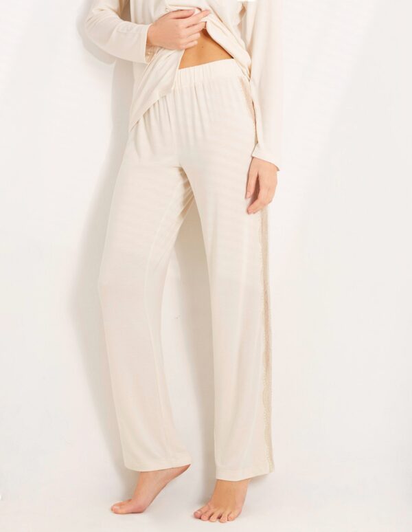 Modal / Lace Woman Full Long Trousers 2 – Image 3
