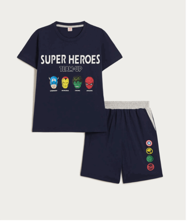 Avengers Man Cropped Pyjamas – Image 5
