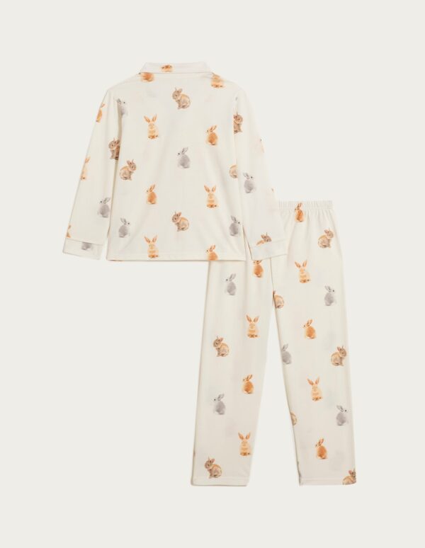 Funny Bunny Girl Long-Pyjamas With Front Opening 1 – Image 2