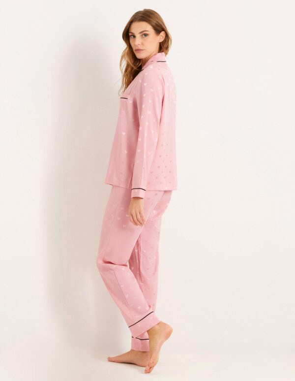 Lady Love Woman Long-Pyjamas With Front Opening – Image 3