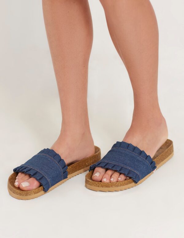 Denim Woman Slippers