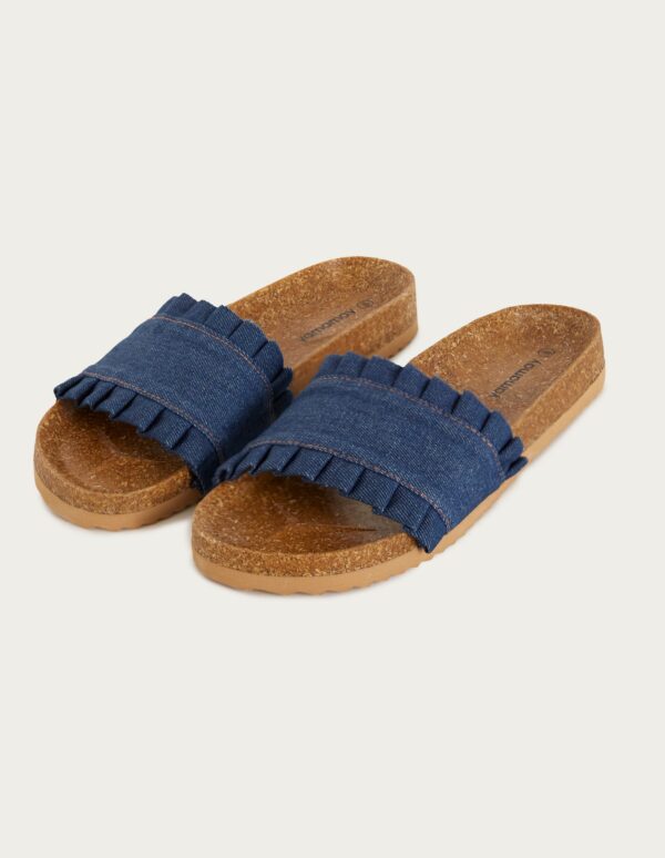 Denim Woman Slippers – Image 2