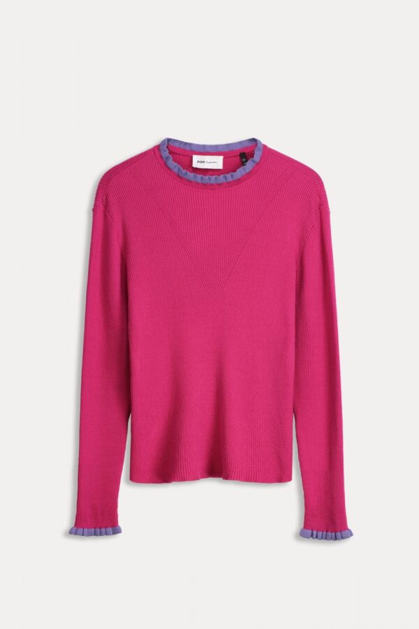 TURTLENECK - Fiery Pink – Image 2