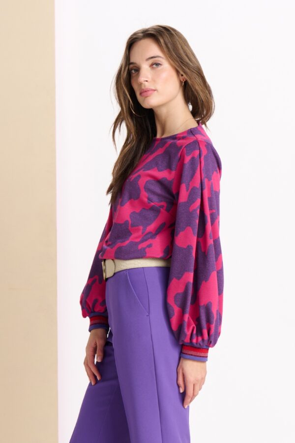 TOP - Swirl Fluor Pink – Image 4