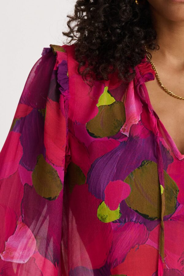 TOP - Brushwork Fiery Pink – Image 6