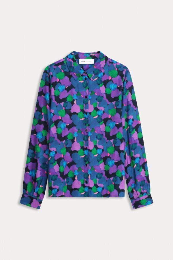 BLOUSE - Mila Brushwork Lilac – Image 2
