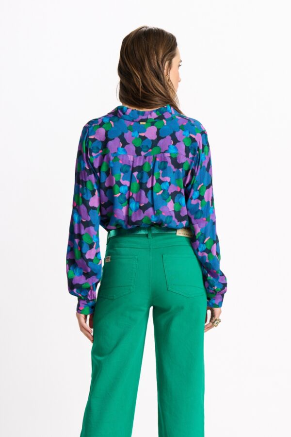 BLOUSE - Mila Brushwork Lilac – Image 7