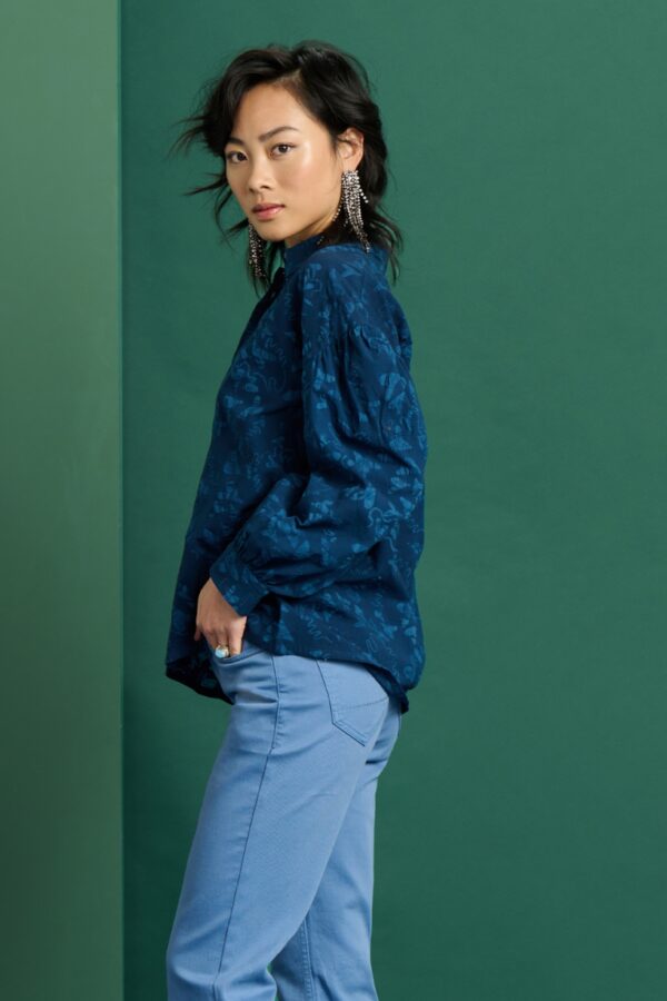 BLOUSE - Love Eternal Blue – Image 5