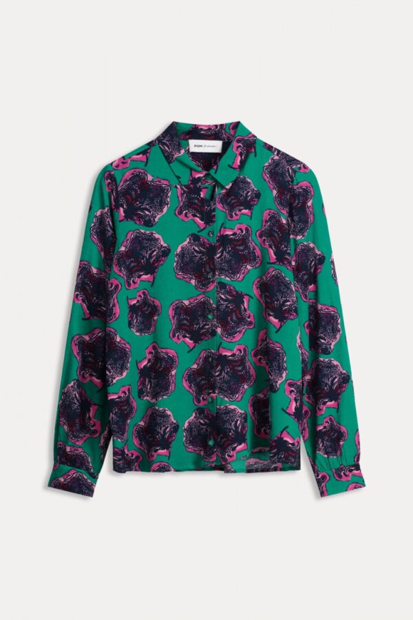 BLOUSE - Mila Flower Pop Pink – Image 2